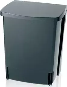 Ведро Brabantia для мусора 10 л встраиваемое (395246) черный