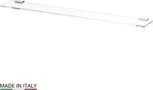 Полка стеклянная Lineag 80 см Tiffany Lux хром - стразы (TIF 912)