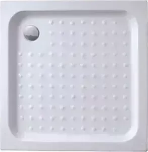Душевой поддон CEZARES 80x80x15 см акриловый квадратный (TRAY-A-A-80-15-W)