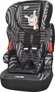 Автокресло NANIA Biline SP Animals Zebre Black черный
