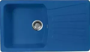 Мойка кухонная AquaGranitEx M-12 850х495 синий (M-12 (323))