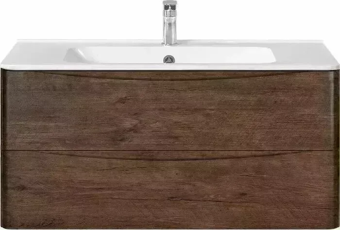 Тумба с раковиной Vincea с Paola 100 R.Wood (VMC-2P100RW, VCB-2VP1000W)