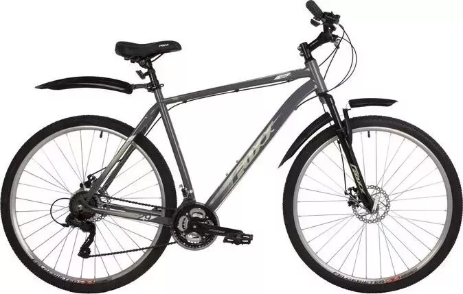 Велосипед FOXX 29" AZTEC D 22" серый