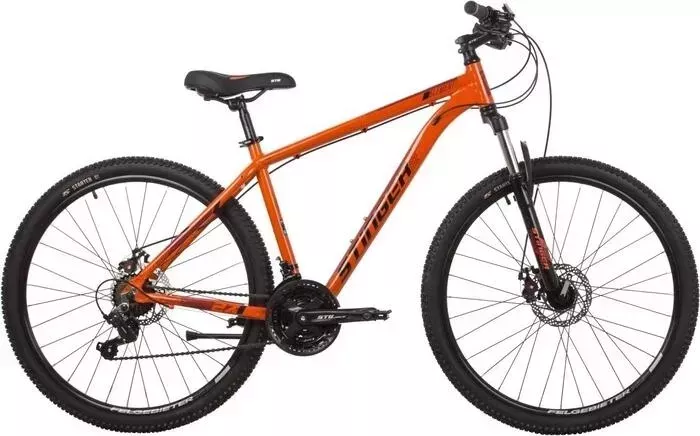 Велосипед STINGER 27.5" ELEMENT STD 18" оранжевый
