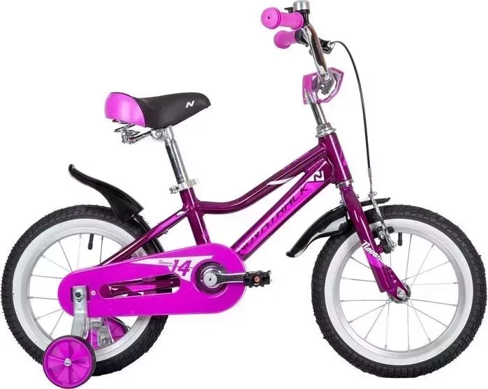 Велосипед NOVATRACK 14" NOVARA фиолетовый