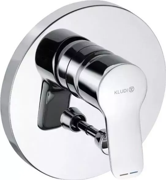 Смеситель для ванны Kludi Pure&Easy с механизмом, хром (374190565, 38636)