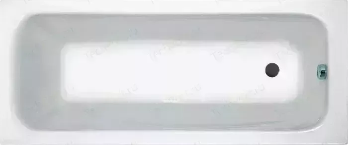 Акриловая ванна ROCA Line 160x70 каркас, прямоугольная белая (ZRU9302985, ZRU9302986)