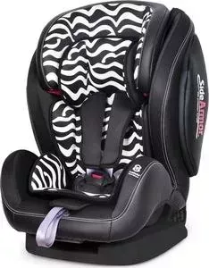 Автокресло Welldon SideArmor CuddleMe Zebra