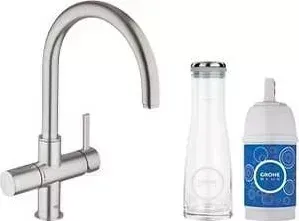 Смеситель для кухни Grohe Blue суперсталь (33249DC0)
