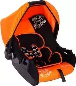 Автокресло BABY CARE Слоник Люкс оранжевый