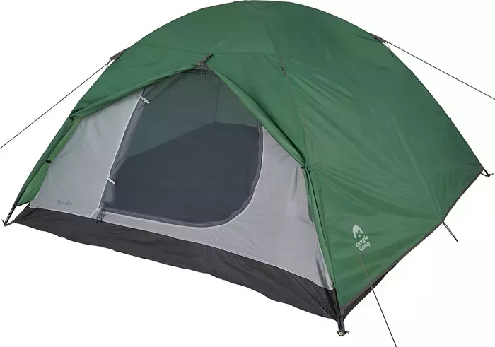 Фото №0 Палатка Jungle Camp двухместная Dallas 2, цвет- зеленый