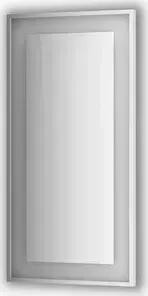 Зеркало Evoform в багетной раме Ledside со светильником 26,5 W 60x120 см (BY 2214)