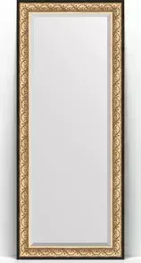Зеркало Evoform с Exclusive Floor 85x205 см, в багетной раме - барокко золото 106 мм (BY 6133)