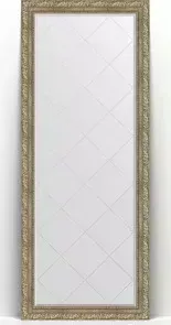 Зеркало Evoform с Exclusive-G Floor 80x200 см, в багетной раме - виньетка античное серебро 85 мм (BY 6313)