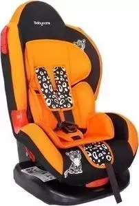 Автокресло BABY CARE Леопардик Люкс (BC-02LUX) оранжевый