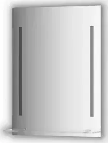 Зеркало Evoform с полочкой Ledline-S с 2-мя светильниками 11 W 55x75 см (BY 2161)