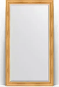 Зеркало Evoform с Exclusive Floor 114x204 см, в багетной раме - травленое золото 99 мм (BY 6167)