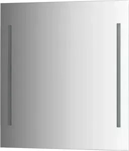 Зеркало Evoform Ledline 70х75 см, с 2-мя встроенными - светильниками 10,5 W (BY 2116)