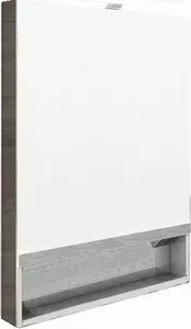 Зеркальный шкаф ROCA Gap 70х85 тиковое дерево (ZRU9302845)