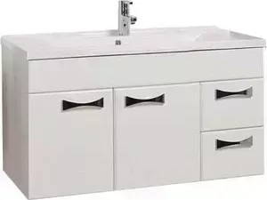 Тумба под раковину АКВАТОН Диор 100 белая (1A167701DR010)