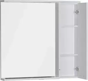 Зеркальный шкаф AQUANET Доминика 90 L цвет бел (171920)