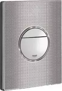 Кнопка смыва Grohe Nova Cosmopolitan хром/черная графика (38847XG0)