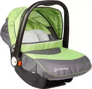 Автокресло Lider Kids -переноска BB7 (серый/салатовый)