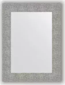 Зеркало Evoform в багетной раме Definite 60x80 см, чеканка серебряная 90 мм (BY 3055)