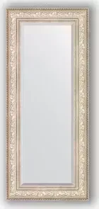 Зеркало Evoform с фацетом в багетной раме Exclusive 60x140 см, виньетка серебро 109 мм (BY 3530)