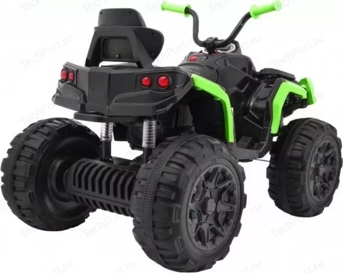 Фото №5 Детский квадроцикл BDM Grizzly ATV 4WD Green/Black 12V с пультом управления -