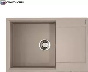 Мойка кухонная OMOIKIRI Daisen 78-LB-SA, 780*510 Бежевый (4993693)