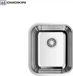 Мойка кухонная OMOIKIRI Omi 36-U-IN, 362*422, нержавеющая сталь (4993485)