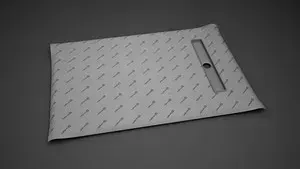 Душевой лоток Radaway для плитки RadaDrain 65 с плитой 109x89 (5DLB1109A/5R065B)