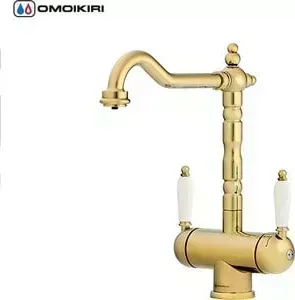 Смеситель для кухни OMOIKIRI Amagasaki-G (4994019) золото