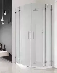 Душевой уголок Radaway Euphoria PDD/L, 80x80 (383002-01L) стекло прозрачное