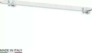 Полка стеклянная 3SC 80 см Stilmar хром (STI 016)