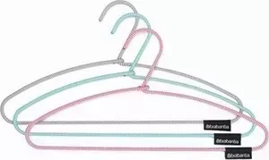 Плечики для одежды Brabantia (105548) мятный/розовый/темно-серый