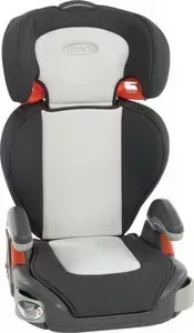 Автокресло GRACO бустер 2 в 1 Junior Maxi черный с светло серой спинкой (1808406)