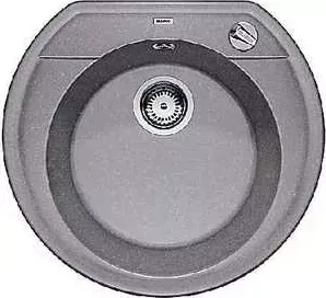 Мойка кухонная Blanco Rondoval 45 темная скала (518915)