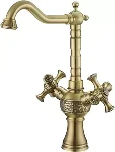 Смеситель для кухни ZorG Antic (A 7004K-BR) бронза