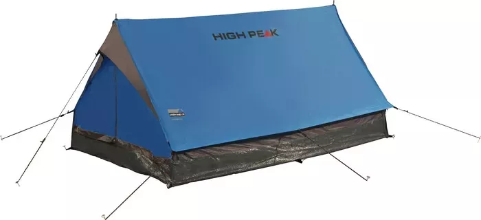 Фото №3 Палатка High Peak Minipack синий/серый, 120х190 см