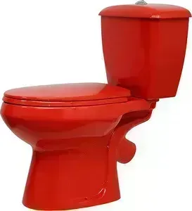 Унитаз Оскольская керамика Элисса красный (43360130202 / 43360110202)