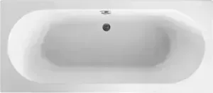 Акриловая ванна Villeroy Boch O.Novo Solo 180x80 см белая, с ножками (UBA180CAS2V-01+U99740000)