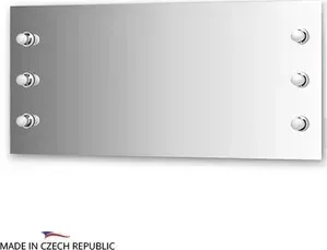 Зеркало Ellux Rondo 130x60 см, с 6-ю светильниками 240 W (RON-A6 9005)