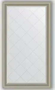 Зеркало Evoform с гравировкой Exclusive-G 96x171 см, в багетной раме - хамелеон 88 мм (BY 4407)