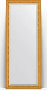 Зеркало Evoform с Exclusive Floor 80x199 см, в багетной раме - сусальное золото 80 мм (BY 6109)