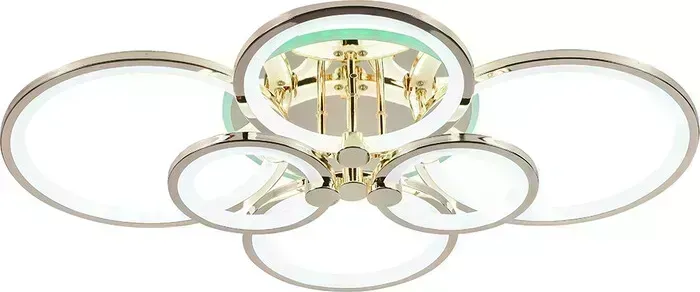 Люстра Profit Light светодиодная 1277/6 FGD 168W+8W RGB