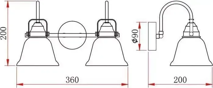 Бра Rivoli Avrora 5055-702 Б0047345
