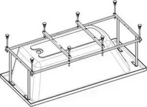 Монтажный комплект ROCA (с ручками ) BeCool 170 (ZRU9302853)