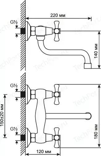 Смеситель для кухни Mixline ML10-06 хром (4630077961933)